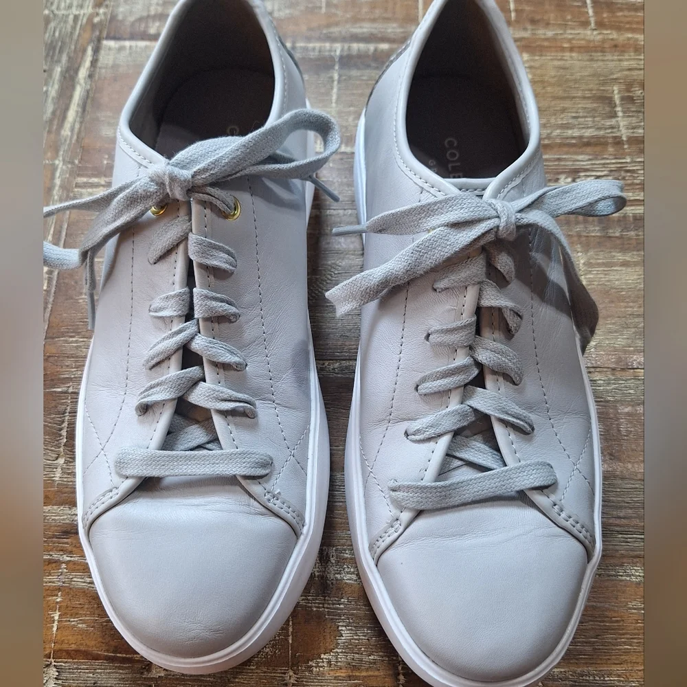 Cole Haan Grand.0S 8.5 B Womens Gray Tennis Shoes Lightweight Sneakers - Picture 1 of 6
